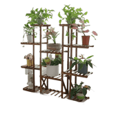 46in Height Wood Flower Rack Holder Plant Stand Plant Stand by unhohome Store