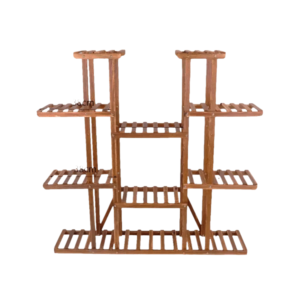 46in Height Wood Flower Rack Holder Plant Stand Plant Stand by unhohome Store