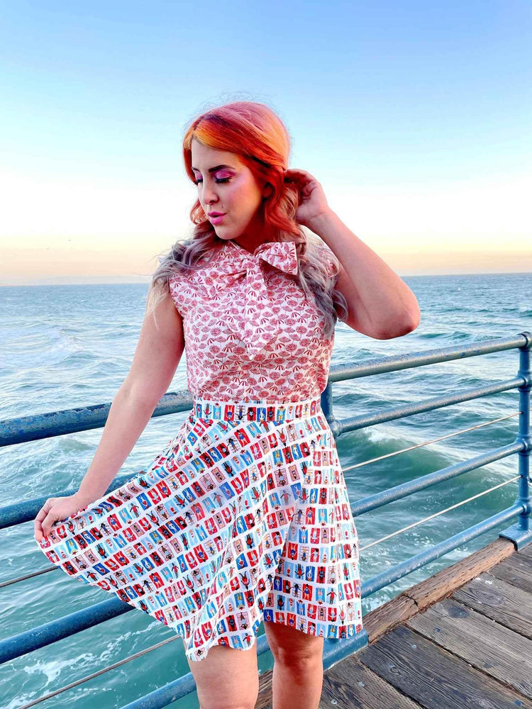Sunny Days Skater Skirt Skirts by Retrolicious