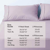 Kasentex All Season Deep Pocket Fitted Sheet Set with Pillowcases, Room Decor, Graduation Gifts Sheet Set by Kasentex