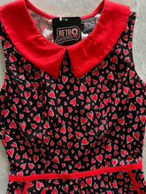 Hearts Collared Dress Dresses by Retrolicious