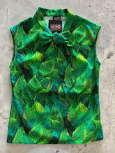 Leaves Bow Top Shirts & Tops by Retrolicious