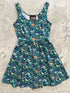 Dino Shorter Length Fit & Flare Dress Dresses by Retrolicious