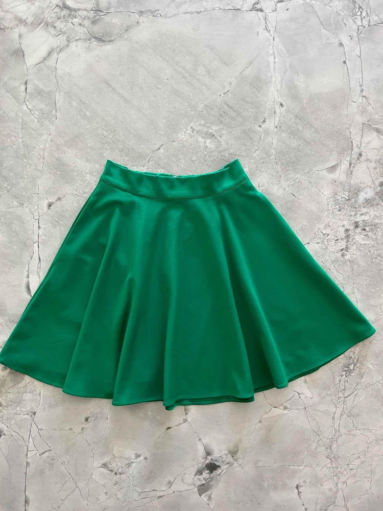 Harper Skater Skirt in Green Skirts by Retrolicious