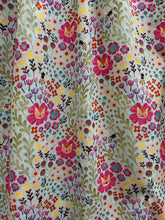 Floral Cats Fit & Flare Dress Dresses by Retrolicious