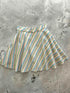 Rainbow Stripe Skater Skirt Skirts by Retrolicious