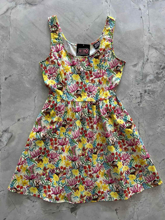 Bunnies Shorter Length Fit & Flare Dress Dresses by Retrolicious