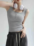 Plus Size Wide Strap Tank women Attire by Trendsi
