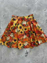 Sunflower & Pumpkin Skater Skirt Skirts by Retrolicious