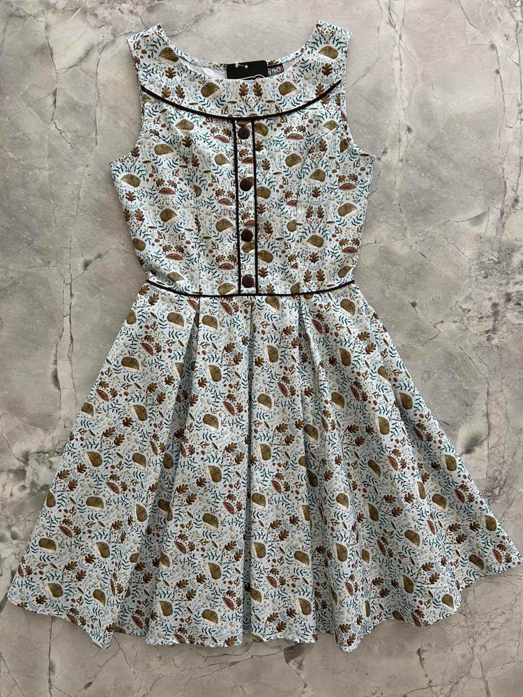 Elizabeth Dress in Hedgehogs Dresses by Retrolicious