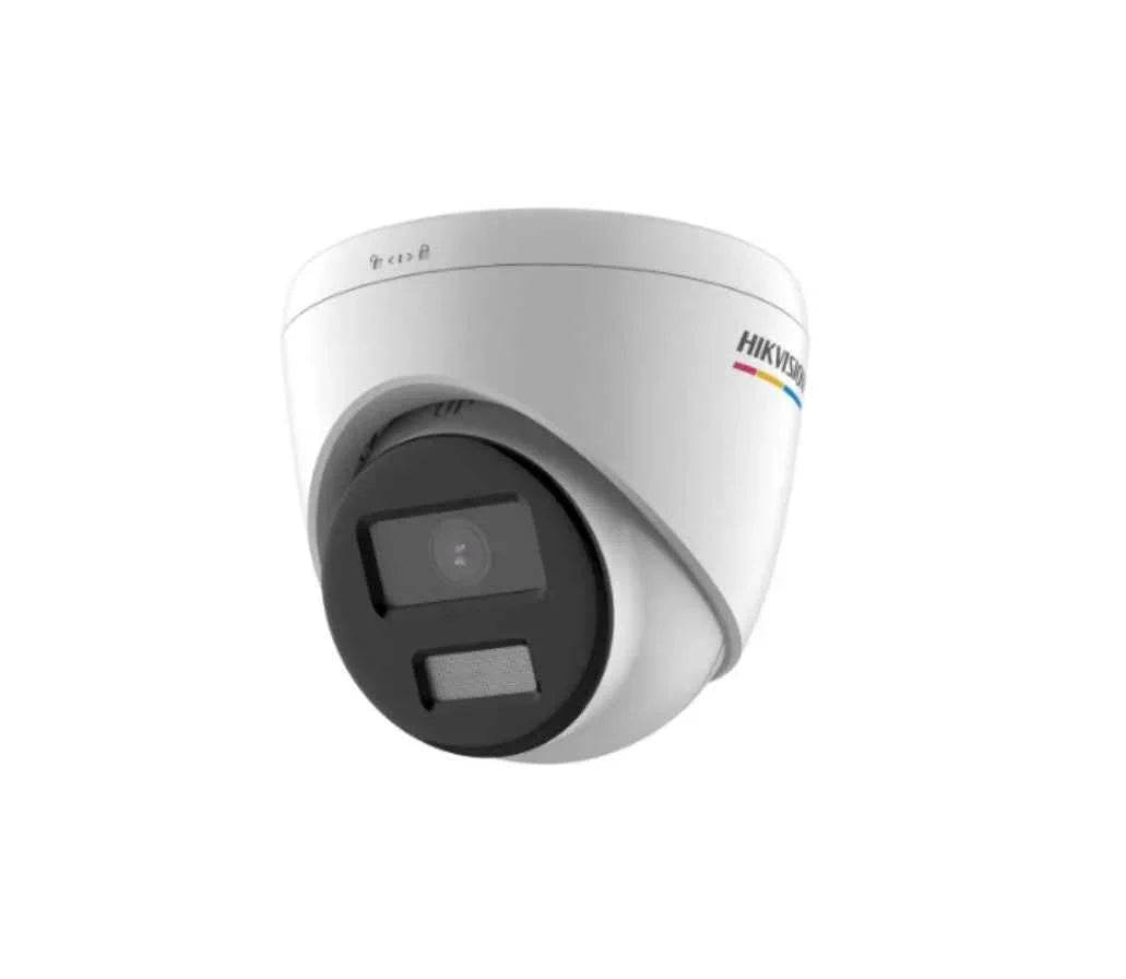 DS-2CD1347G2-LUF Hikvision w/ audio IP PoE Camera 4 MP ColorVu MD 2.0 Turret IP PoE Camera by USAcompuA+ Corp