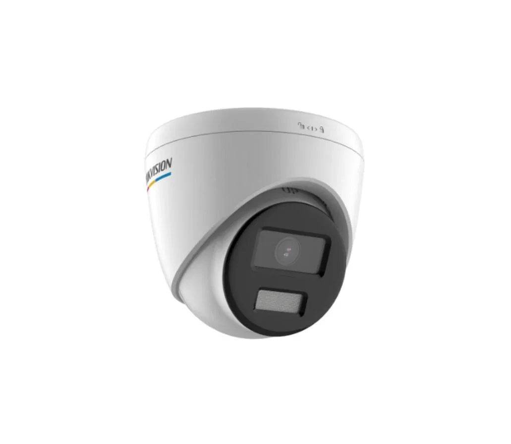DS-2CD1347G2-LUF Hikvision w/ audio IP PoE Camera 4 MP ColorVu MD 2.0 Turret IP PoE Camera by USAcompuA+ Corp