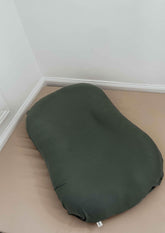 Moss Ribbed Baby Lounger Cover by Little Mae & Co