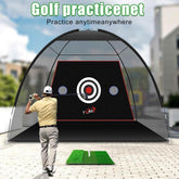 Golf Practice Net - Tent Style (10ft x 7ft) Golf Net by Yunic Golf