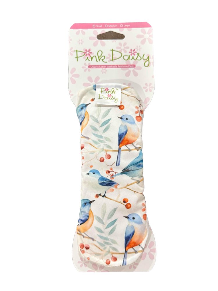 Pink Daisy Organic Cotton Feminine Pads Organic Cotton Feminine Pads by Blueberry & Me