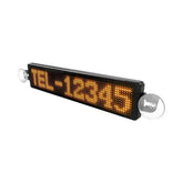 Advertising Messages Scrolling Car Sign Board USB 5V Bluetooth LED Display Screen Multi-languages Messages Scrolling Car Sign by Dropshee