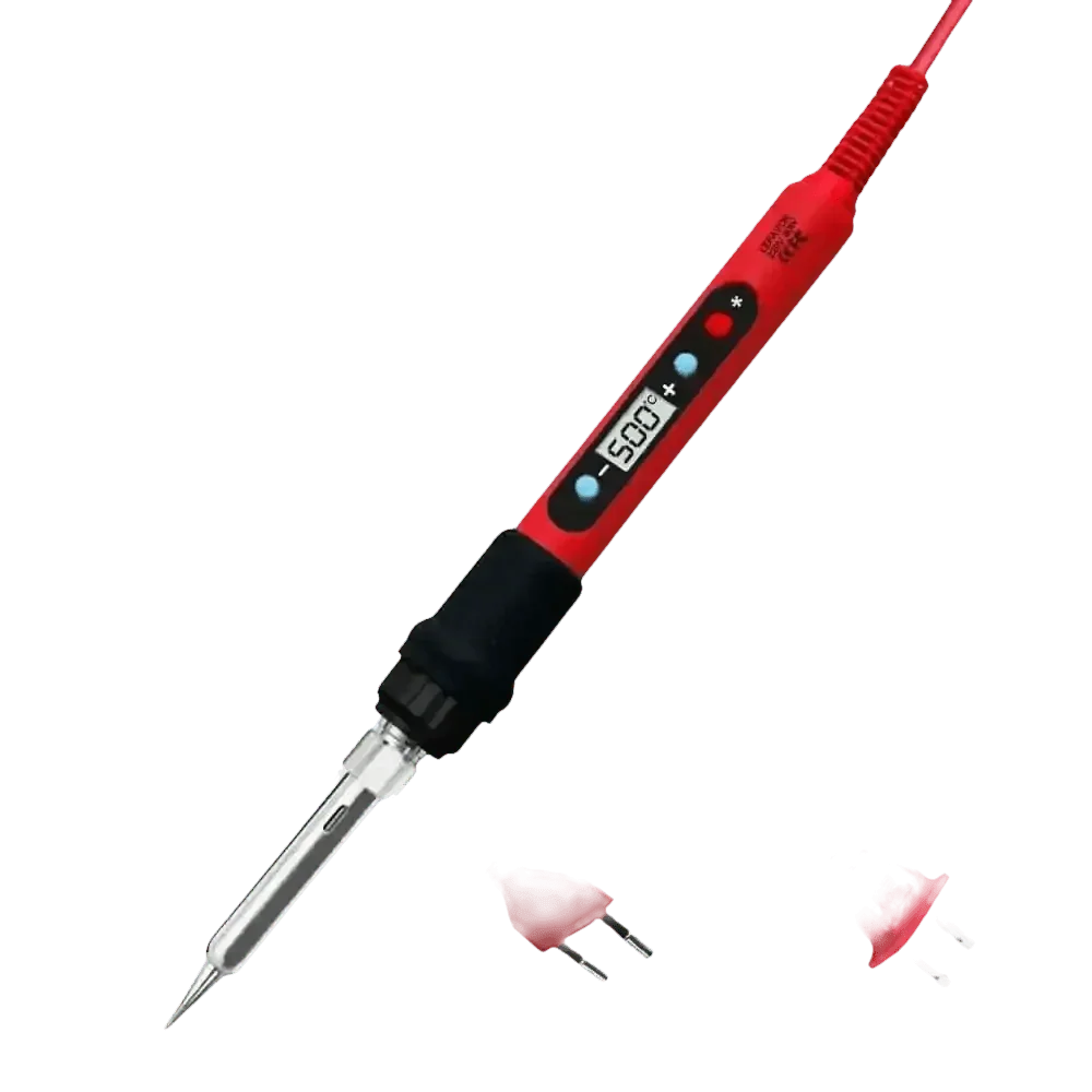 80W Soldering Iron Kit Adjustable Temperature LCD Solder Soldering Irons by Shenzhen Lefavor tool&