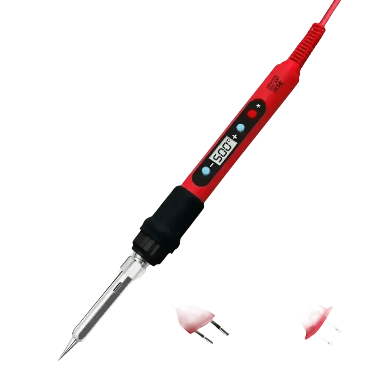 80W Soldering Iron Kit Adjustable Temperature LCD Solder Soldering Irons by Shenzhen Lefavor tool&