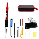 80W Soldering Iron Kit Adjustable Temperature LCD Solder Soldering Irons by Shenzhen Lefavor tool&