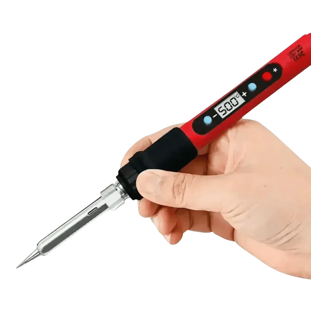 80W Soldering Iron Kit Adjustable Temperature LCD Solder Soldering Irons by Shenzhen Lefavor tool&