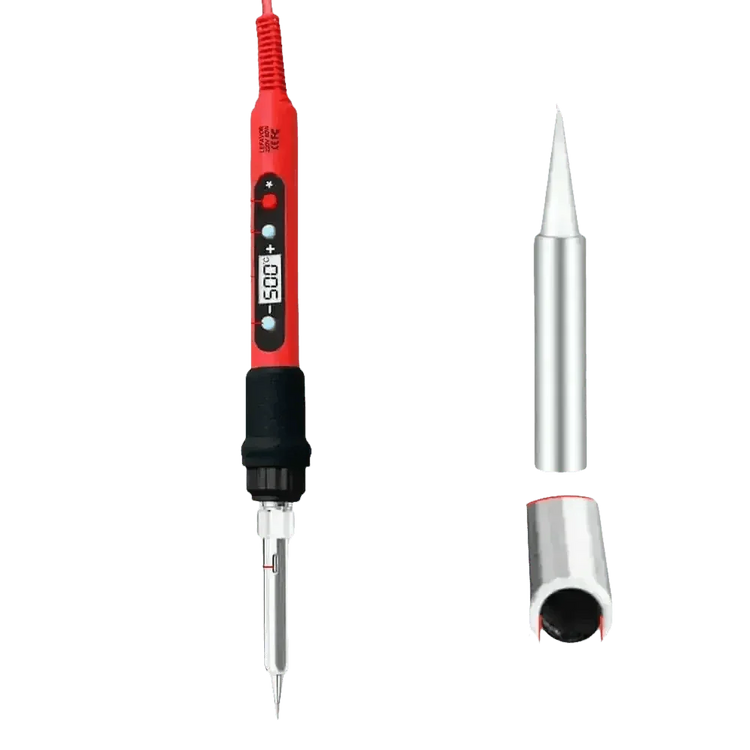 80W Soldering Iron Kit Adjustable Temperature LCD Solder Soldering Irons by Shenzhen Lefavor tool&