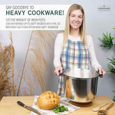 Stock Pot with Lid 14 Quarts Home & Garden by MAGNAWARE