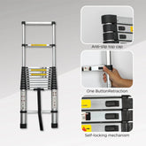 Aluminum Telescoping Ladder For Outdoor Work Telescopic Ladders by CJ