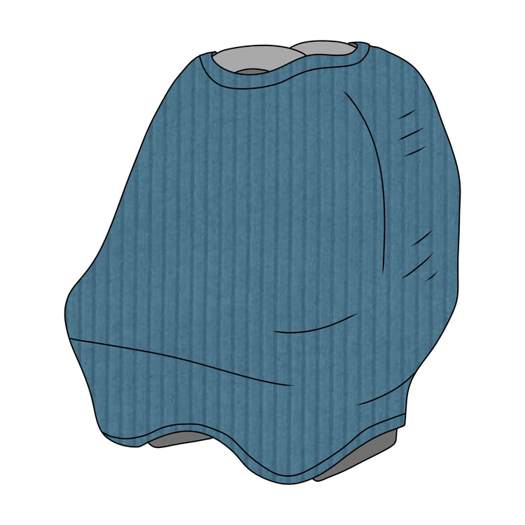 River Car Seat Cover Multi Use Car seat Cover by Little Mae & Co