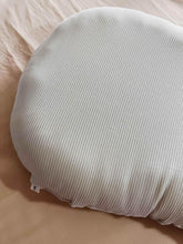 Oat Ribbed Baby Lounger Cover by Little Mae & Co