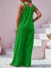 Plus Size Square Neck Wide Leg Overalls women Attire by Trendsi