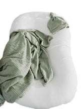Pearl Ribbed Baby Lounger Cover by Little Mae & Co