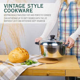 5 Quarts Round Dutch Oven with Lid Home & Garden by MAGNAWARE