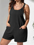 Plus Size Knotted Strap Romper with Pockets women Attire by Trendsi