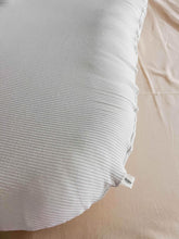 Oat Ribbed Baby Lounger Cover by Little Mae & Co
