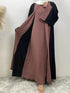 Luxury Two-Piece Abaya Dress Two-Piece Abaya Dress by Dropshee