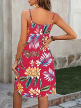 Plus Size Printed V-Neck Cami Dress women Attire by Trendsi