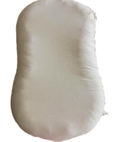 Oat Ribbed Baby Lounger Cover by Little Mae & Co