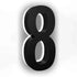 Custom House Numbers,LED Backlit Number Sign,Address Sign,Metal House Number Sign,Home Decor,Door Sign,Hotel Room Number Sign by DSERS