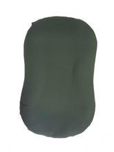 Moss Ribbed Baby Lounger Cover by Little Mae & Co