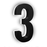 Custom House Numbers,LED Backlit Number Sign,Address Sign,Metal House Number Sign,Home Decor,Door Sign,Hotel Room Number Sign by DSERS