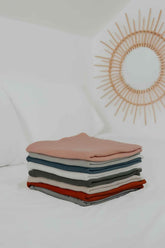 River Ribbed Stretch Swaddle by Little Mae & Co