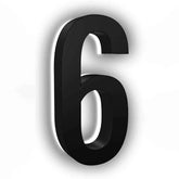 Custom House Numbers,LED Backlit Number Sign,Address Sign,Metal House Number Sign,Home Decor,Door Sign,Hotel Room Number Sign by DSERS