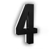 Custom House Numbers,LED Backlit Number Sign,Address Sign,Metal House Number Sign,Home Decor,Door Sign,Hotel Room Number Sign by DSERS