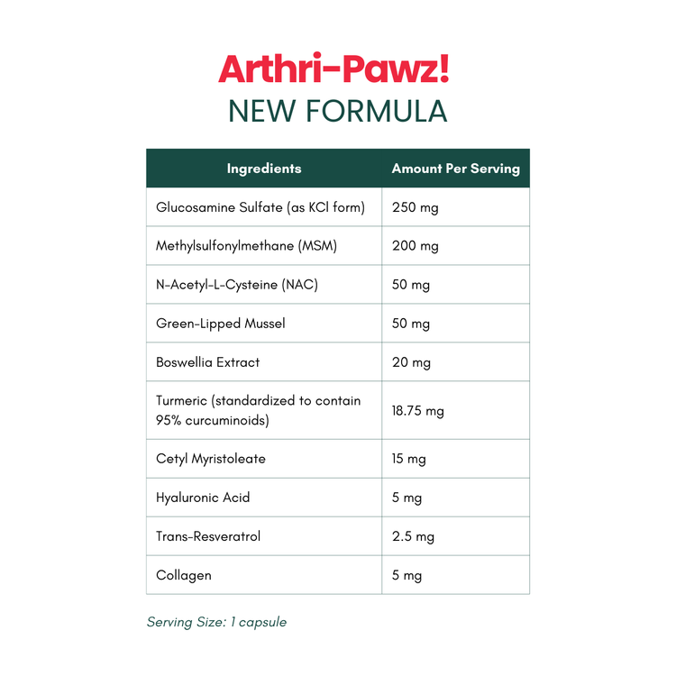 Arthri-Pawz – with Glucosamine for Cats and Dogs Joint Support by Dr. Ruth Roberts