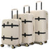 Grace 3 Piece Expandable Retro Luggage Set Luggage Sets by Travellty