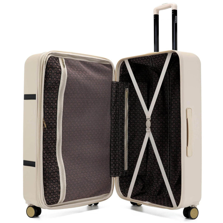 Grace 3 Piece Expandable Retro Luggage Set Luggage Sets by Travellty