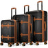 Grace 3 Piece Expandable Retro Luggage Set Luggage Sets by Travellty