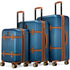 Grace 3 Piece Expandable Retro Luggage Set Luggage Sets by Travellty