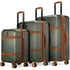 Grace 3 Piece Expandable Retro Luggage Set Luggage Sets by Travellty
