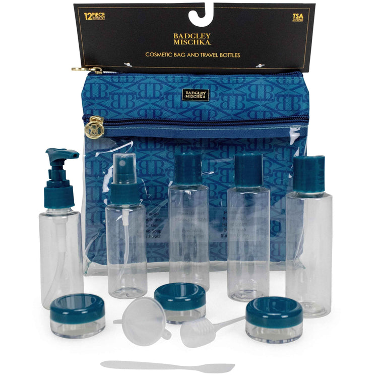 Essence TSA Approved 12 Piece Bottle Set TSA Approved Bottles by Travellty